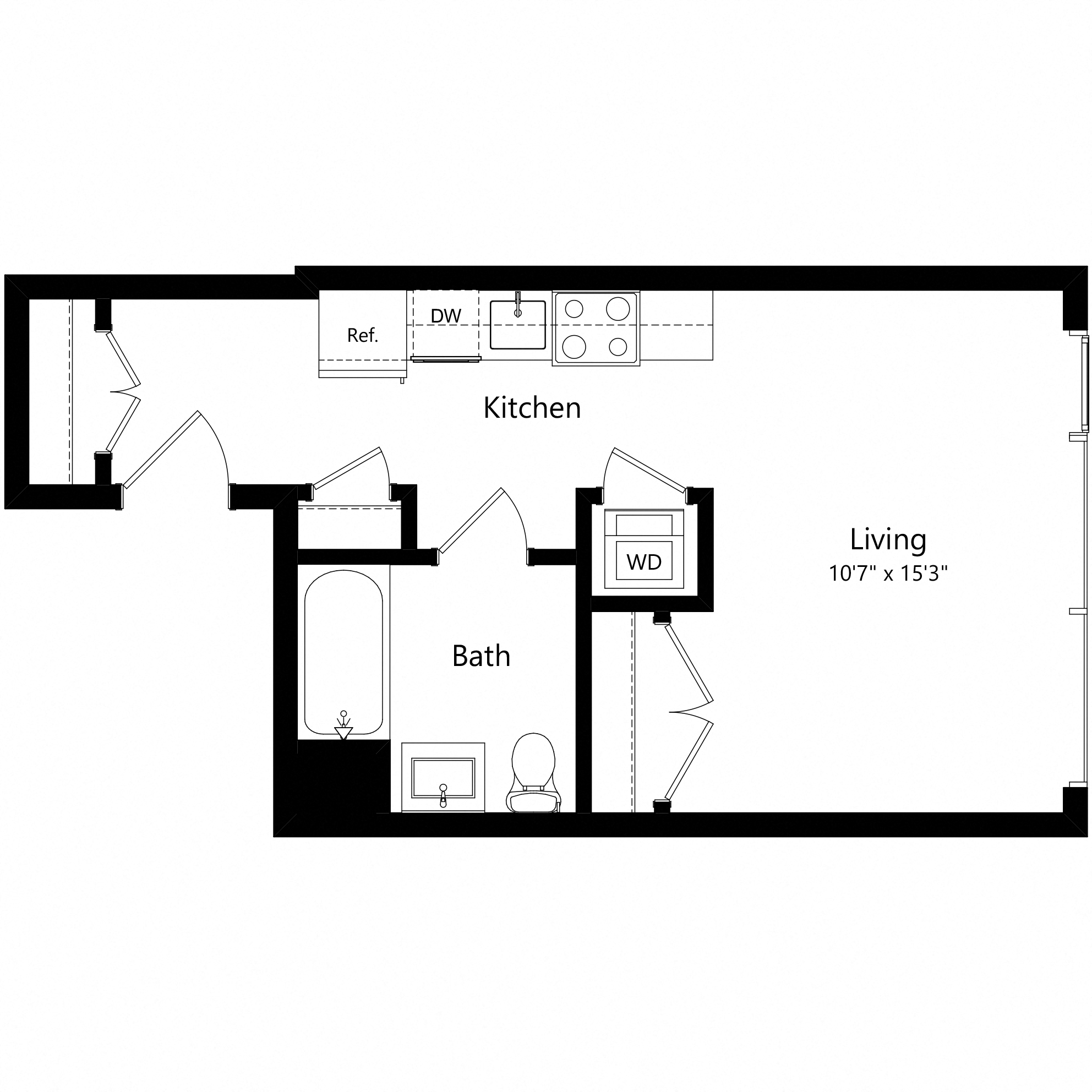 1201 Half Street SE Studio-3 Beds Apartment for Rent - Photo Gallery 34